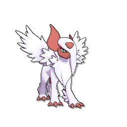 shiny mega absol|mega absol sprite.